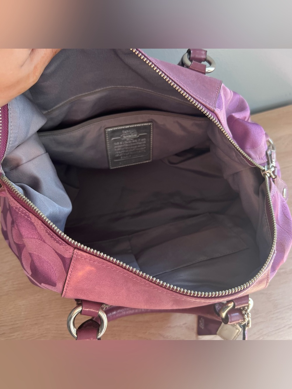 Coach Madison Sabrina Satchel - Picture 7 of 8